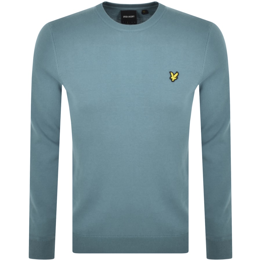 Lyle and scott jumper blue online